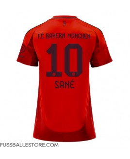 Günstige Bayern Munich Leroy Sane #10 Heimtrikot Damen 2024-25 Kurzarm